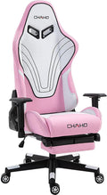 Computer Chair Gaming for Adults Office Chair with Foot Rest and Lumbar Support Ergonomic Heavy Duty Design Big and Tall Desk Chair Video Comfortable Withfootrest Pink