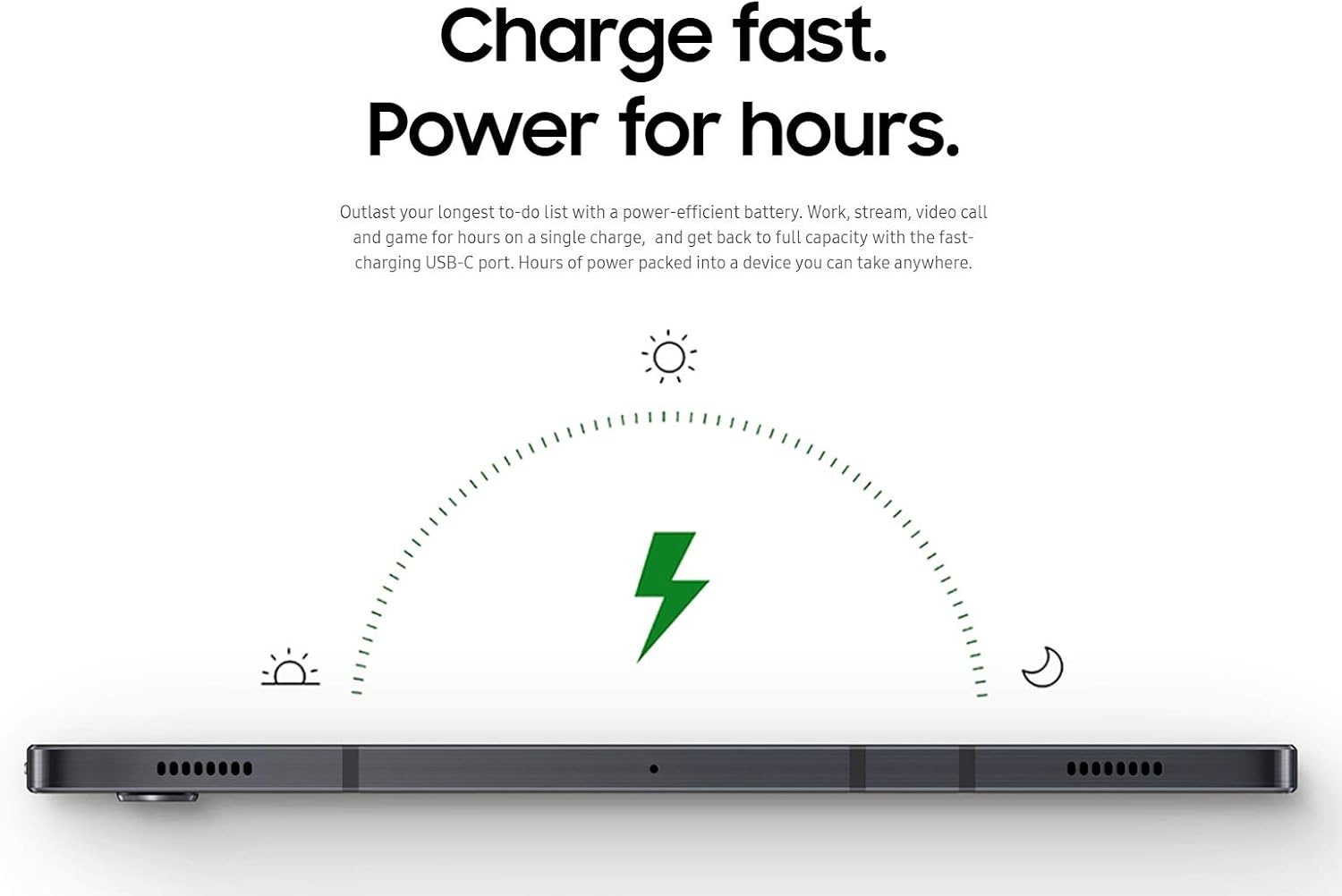 SAMSUNG Galaxy Tab S7+ Wi-Fi, Mystic Black - 128GB (SM-T970NZKAXAR) (Renewed)