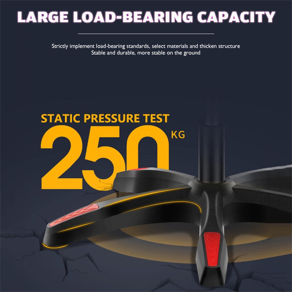 Gaming Chair for Adult with Footrest and Massage, Video Game Chair with Speakers and RGB LED Lights, PU Leather, Ergonomic Racing Computer Chairs with Lumbar Support and Armrest,Red