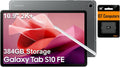 Samsung Galaxy Tab S10 FE AI Android Tablet (10.9' 2K+ 90Hz Touchscreen, 8-Core, 8GB RAM, 384GB Storage (128GB+256GB SD Card)), S Pen, Long Battery Life, Dual Cameras, Ultra Light, SM-X520