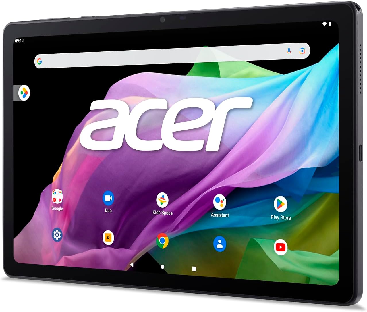 acer Iconia Tab P10 P10-11-K5P5 Tablet | 10.4' 2K 2000 x 1200 IPS Touch | MediaTek MT8183C Octa-Core CPU | 4GB LPDDR4 | 64GB eMMC | WiFi-5 | Front 5MP & Rear 8MP Webcam | Portfolio Case | Android 12