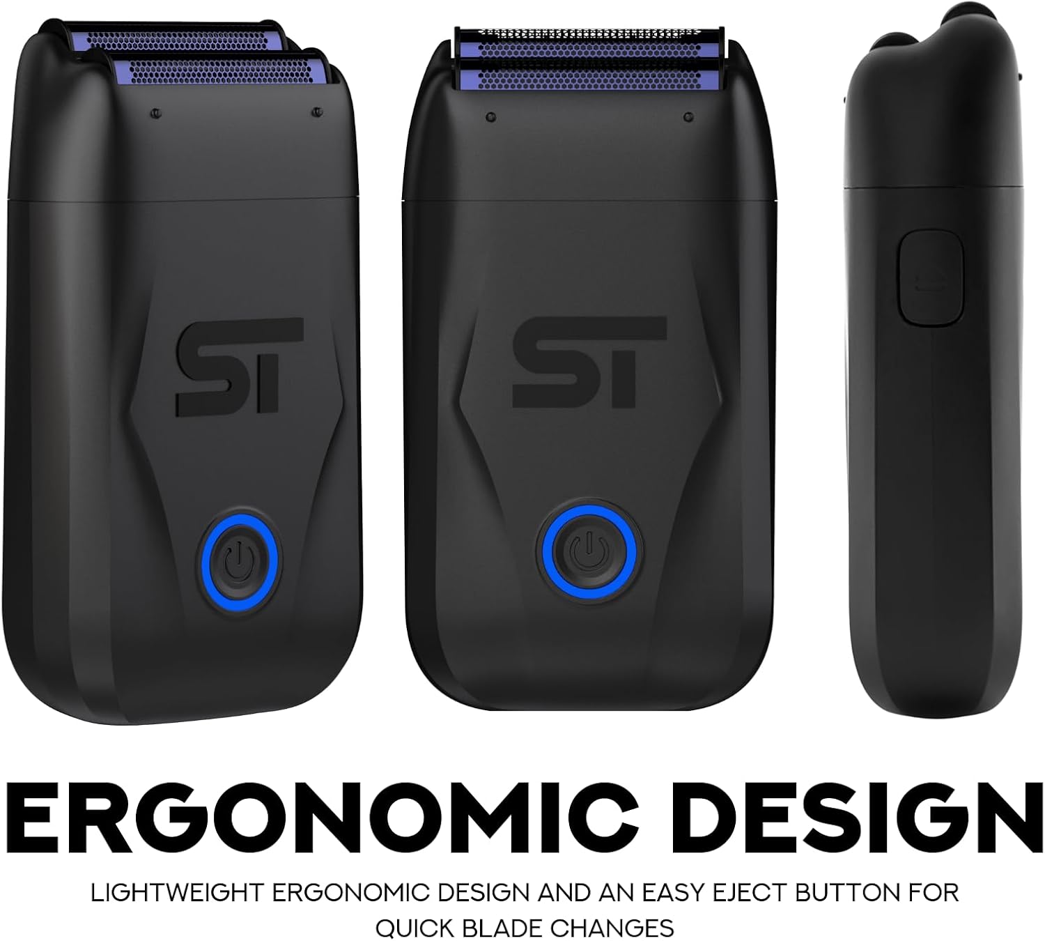 Supreme Trimmer DarkStar Foil Shaver STF720 – 9000 RPM Vector Motor, 150 Min Runtime Corded & Cordless Electric Razor | Hypoallergenic Foils for Face, Head & Stubble