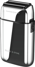 Blade & Stone PS501 Foil Shaver for Men – Dual Foil Cordless Shaver with Graphene-X Blades and 8000 RPM Digital Motor – All-Metal, Rechargeable Wet and Dry Razor – Aviator