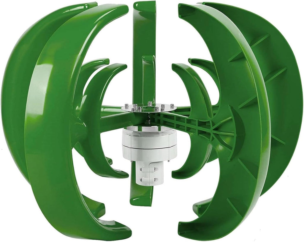 12V 24V Vertical Axis Wind Turbine Kit, 3-Phase Permanent Magnet Generator, DIY Solar Windmill, Eco-Friendly Renewable Energy Model, Science Education Tool