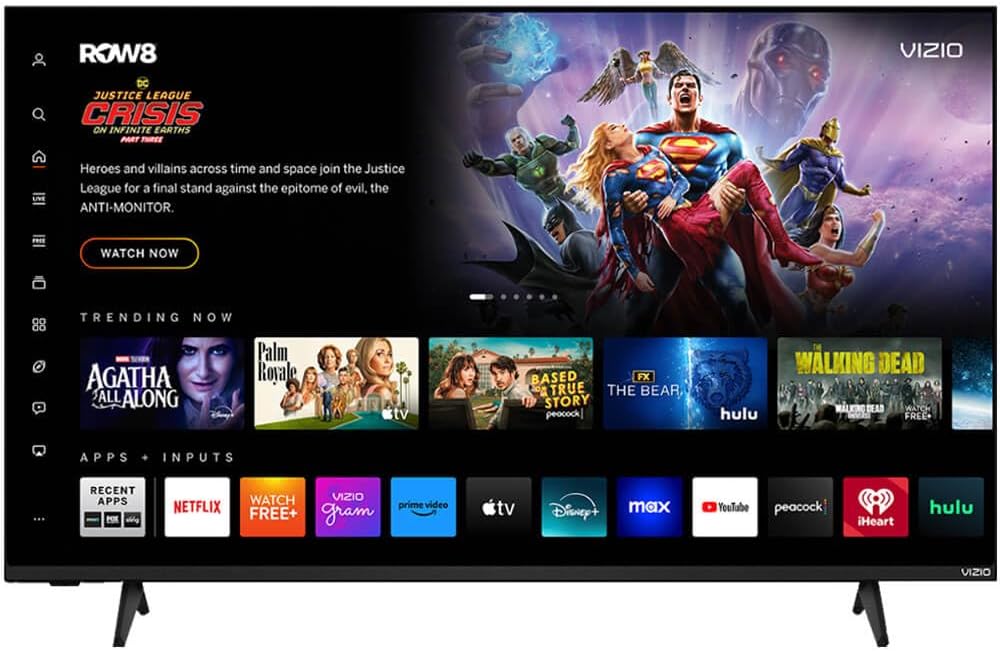 VIZIO 50 Inch V Series Class 4K UHD LED Smart TV Bluetooth Compatible with Dolby Vision HDR/HDR10+, DTS Virtual X, WiFi 6 Dual-Band and VRR (V4K50M-0810)