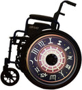 Designer Cover for Wheelchair Wheels, Cute Covers, Zodiac Lovers, Enhances Aesthetics, Easy Install/Remove, Lightweight, Waterproof (Steller Zodiacs)
