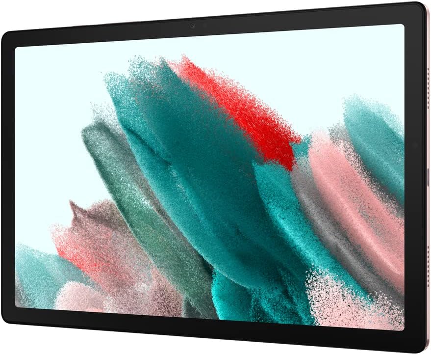 Samsung Galaxy Tab A8 Android Tablet, 10.5' LCD Screen, 32GB Storage, Long-Lasting Battery, Kids Content, Smart Switch, Expandable Memory, Pink Gold (SM-X200NIDAXAR) (Renewed)