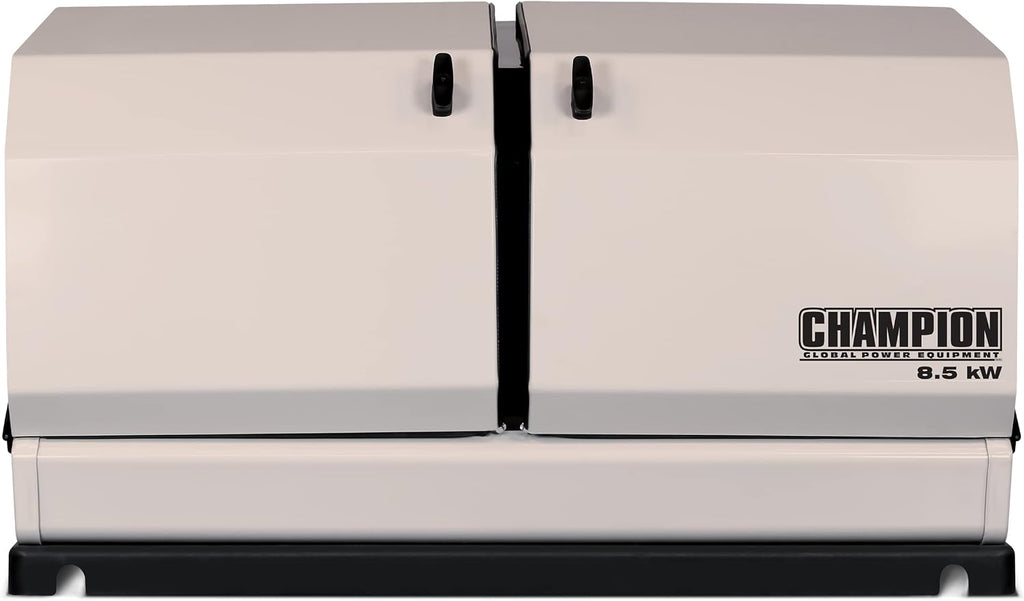 Champion Power Equipment 100177 8.5-kW Home Standby Generator with 50-Amp Outdoor-Rated Automatic Transfer Switch