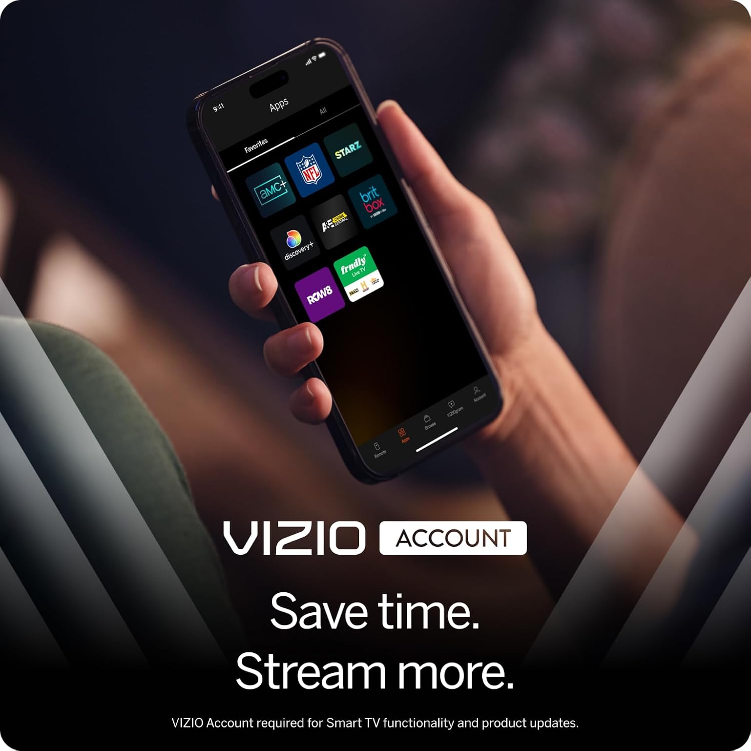 VIZIO 32-inch D-Series Full HD 1080p Smart TV with Apple AirPlay and Chromecast Built-in, Alexa Compatibility, D32fM-K01, 2023 Model