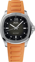 MIDO Multifort TV Big Date - Swiss Automatic Watch for Men - 40mm Case with Transparent Caseback