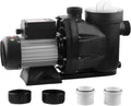 Pool Pump IN/Above Ground Pool Pump,2HP 8120 GPH,115V Self Primming High Flow (with Timer)