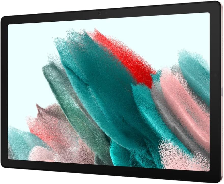 Samsung Galaxy Tab A8 Android Tablet, 10.5' LCD Screen, 64GB Storage, Long-Lasting Battery,Kids Content, Smart Switch, Expandable Memory, Pink Gold (Renewed)