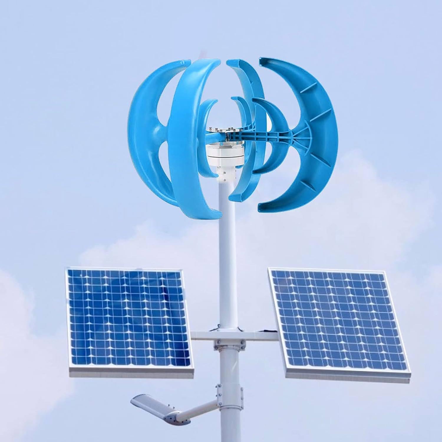 12V 24V Vertical Wind Generator Kit - 3-Phase Permanent Magnet for DIY Solar Windmill, Renewable Energy Model, Science Project Tool, Eco-Friendly Power Solution