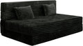 Fvkind Folding Sofa Bed Queen Size, Convertible Sleeper Chair Loveseat with Pillow, Futon Chair Sofa Bed, Fold Out Floor Couch, Foldable Mattress for Living Bedroom Guest Room Dorm, Charcoal Moss Grey
