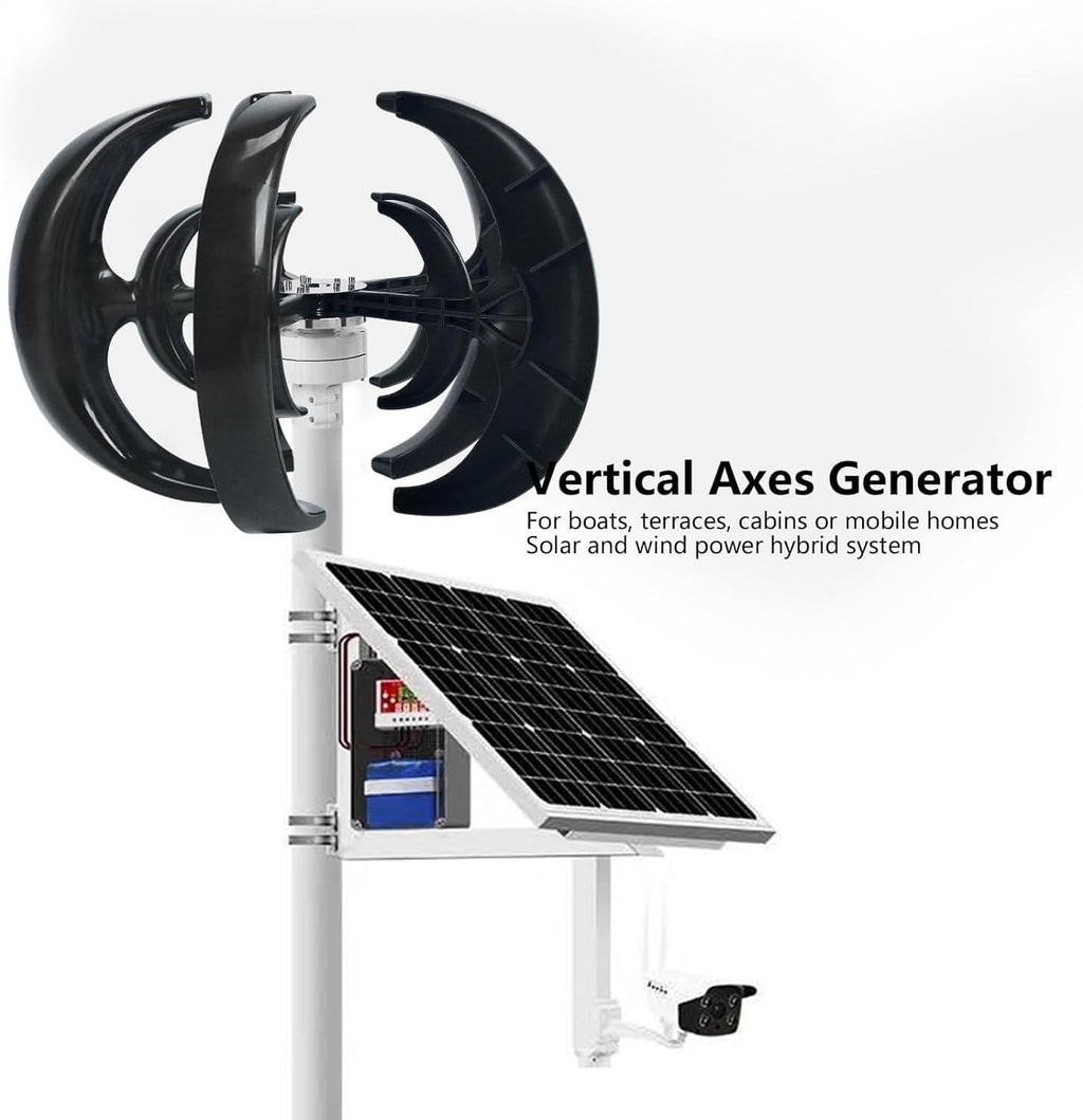 12V 24V Wind Generator Kit for Vertical Axis Turbine, 3-Phase Permanent Magnet, DIY Solar Windmill Model, Renewable Energy Teaching Tool, Eco-Friendly Science Project