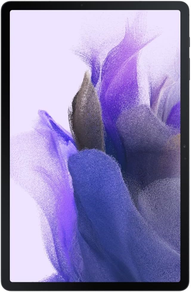 Samsung Electronics Galaxy Tab S7 FE 2021 Android Tablet 12.4' Screen LTE/WiFi (AT&T) 64GB S Pen Included Long-Lasting Battery Powerful Performance, Mystic Black - SM-T738UZKAATT (Renewed)