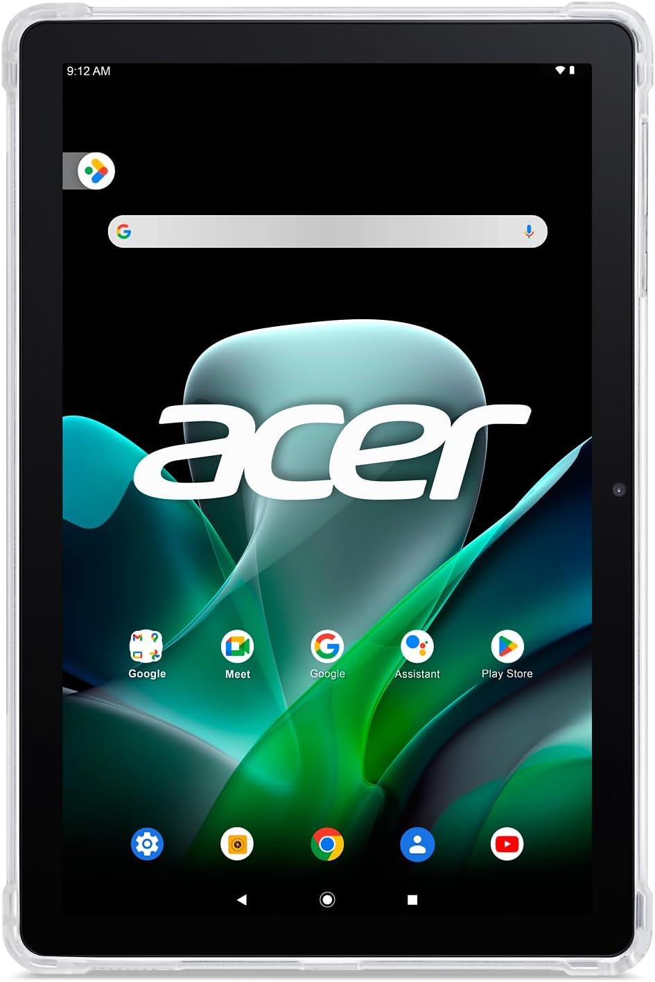 acer Iconia Tab M10 M10-11-K5N0 Tablet | 10.1' 1920 x 1200 IPS Touch | MediaTek MT8183C Octa-Core CPU | 4GB LPDDR4 | 128GB eMMC | WiFi-5 | Front 5MP & Rear 8MP Webcam | Bumper Case | Android 12