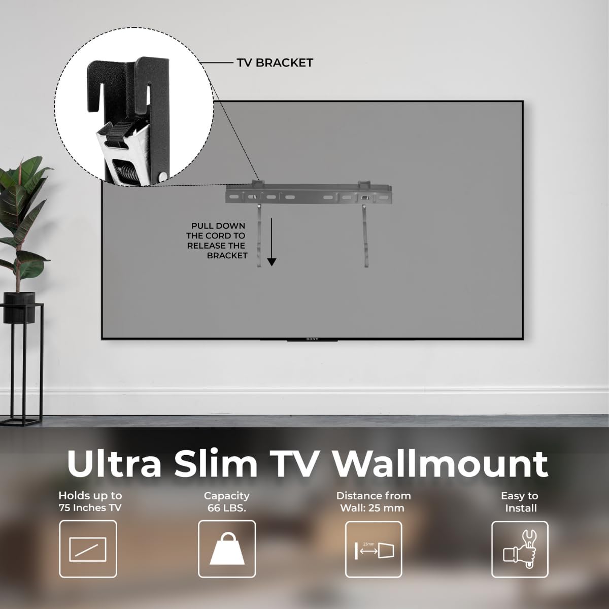 Samsung 55' Class Crystal UHD U7900F (2025) 4K Smart TV HDR 10+ Motion Xcelerator Bluetooth Bixby, Alexa, Google Assistant with Wall Mount(Renewed)