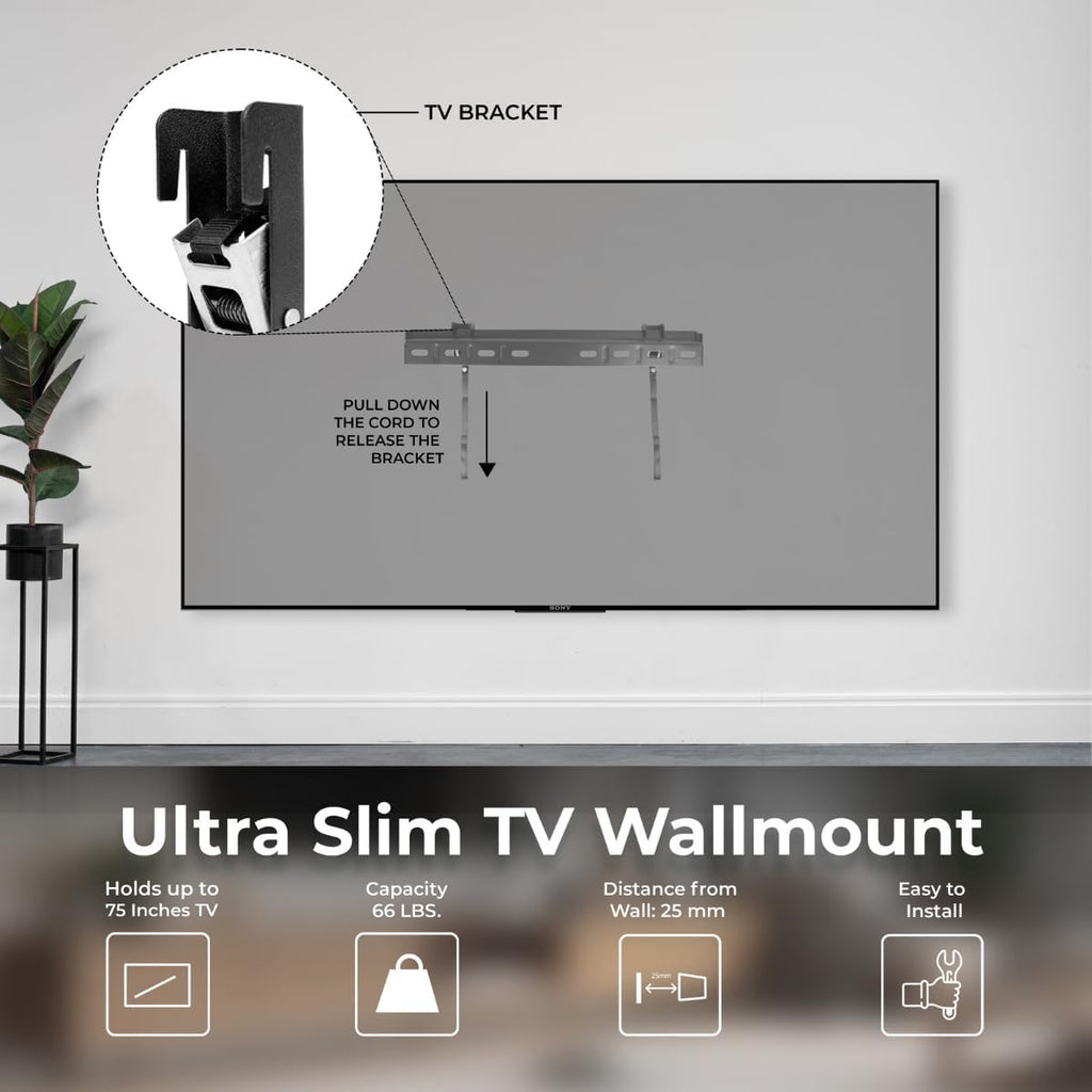 Samsung 65' Class Crystal UHD U7900F (2025) 4K Smart TV HDR 10+ Motion Xcelerator Bluetooth Bixby, Alexa, Google Assistant with Wall Mount(Renewed)
