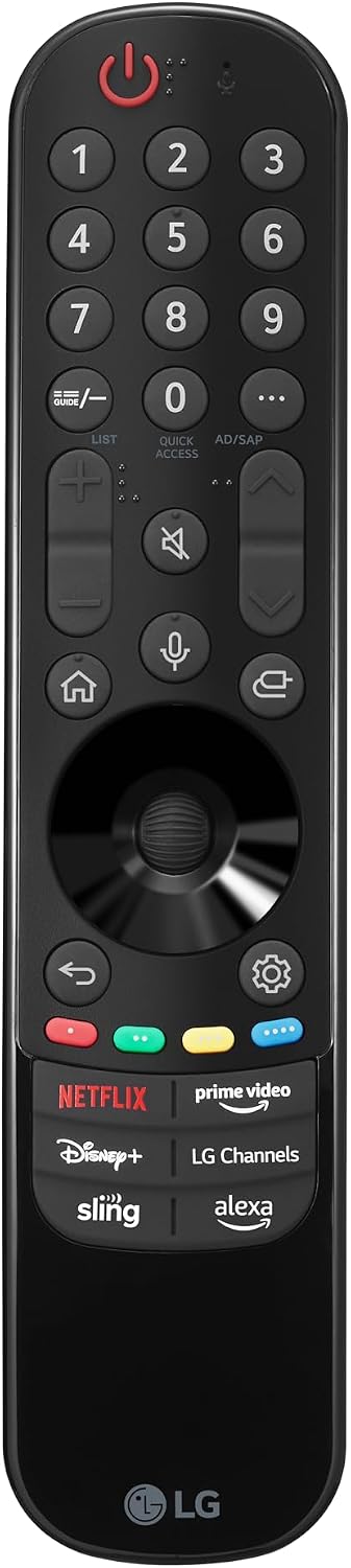 LG 42-Inch Class OLED evo C4 Series Smart TV 4K Processor Flat Screen with Magic Remote AI-Powered with Alexa Built-in (OLED42C4PUA, 2024)