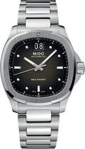 MIDO Multifort TV Big Date - Swiss Automatic Watch for Men - 40mm Case with Transparent Caseback