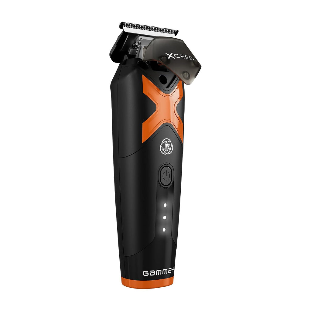 GAMMA+ XCeed Professional Cordless Barber Hair Tools Collection with IN2 Vector Motor -Hair Clippers, Trimmers, and Shavers for Precision Grooming