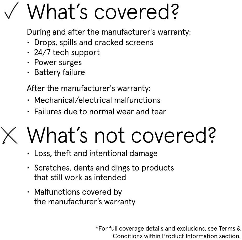 ASURION 4 Year Tablet Accident Protection Plan ($450 - $499.99)
