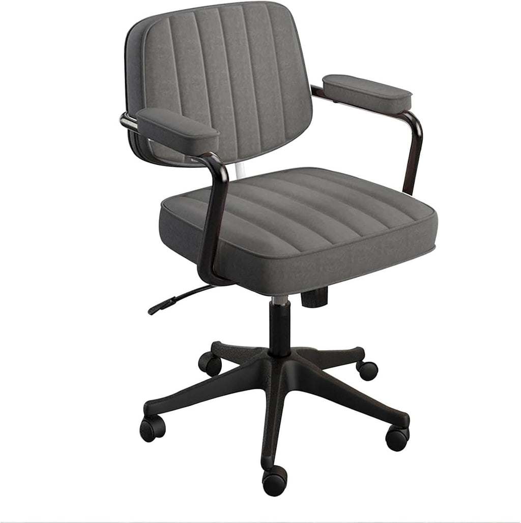 Heavy-Duty Office Chair, Padded Gaming & Computer Desk Chair, Breathable Mesh, Adjustable Swivel, Max Capacity 400 Lbs (Darkgray)
