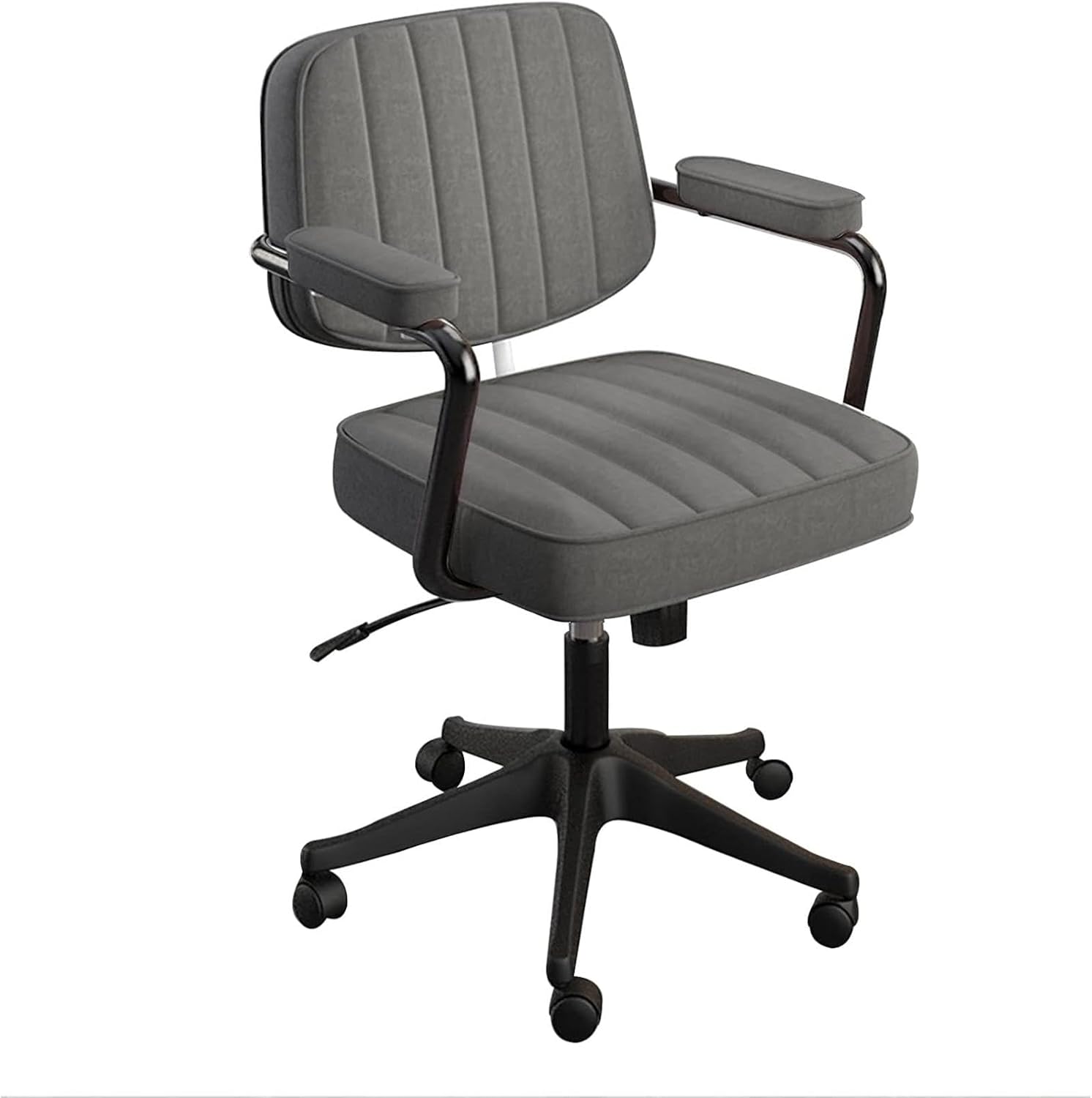 Heavy-Duty Office Chair, Padded Gaming & Computer Desk Chair, Breathable Mesh, Adjustable Swivel, Max Capacity 400 Lbs (Darkgray)