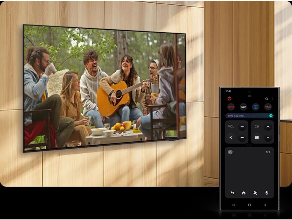 Samsung QN100QN80FFXZA 100 inch Neo QLED 4K QN80F Vision AI Smart TV (2025) Vision AI, HDR10+ Bundle with CPS Exclusive 1-Year Protection & Deco Gear Complete Home Theater Beginner's Guidebook