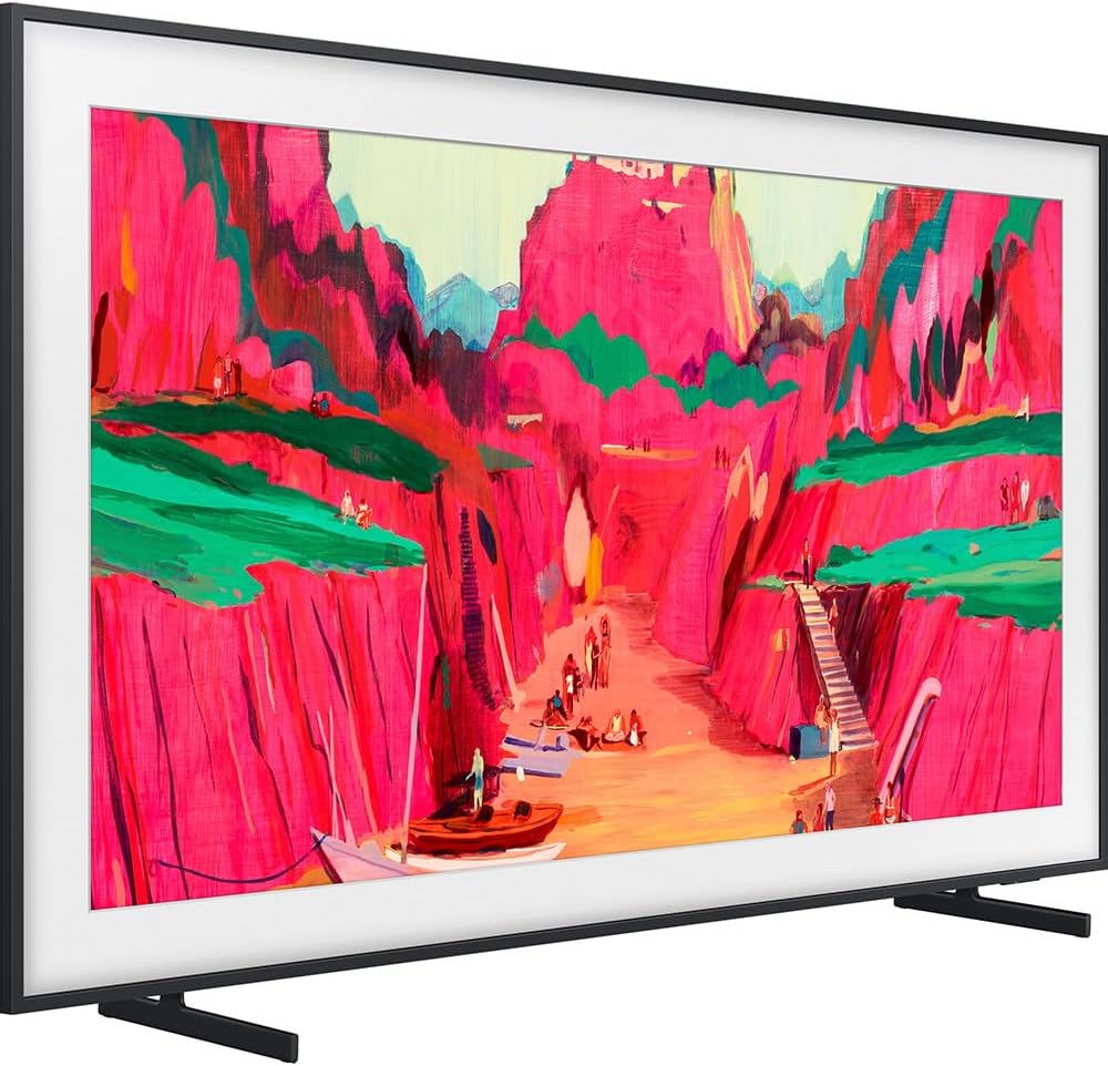 Samsung QN65LS03FW 65 inch The Frame Pro 4K Neo QLED Mini LED Smart TV (2025) Bundle with CPS Exclusive 26 Month Protection, 2X HDMI Cables & Deco Gear Complete Home Theater Beginner's Guidebook