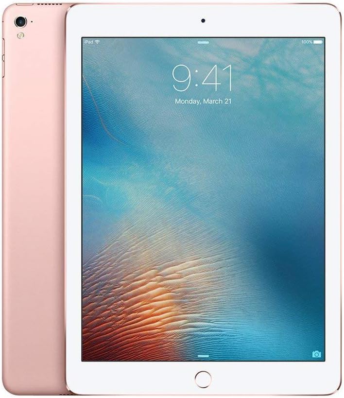 Apple iPad Pro Tablet (32GB, Wi-Fi, 9.7') Rose Gold (Renewed)