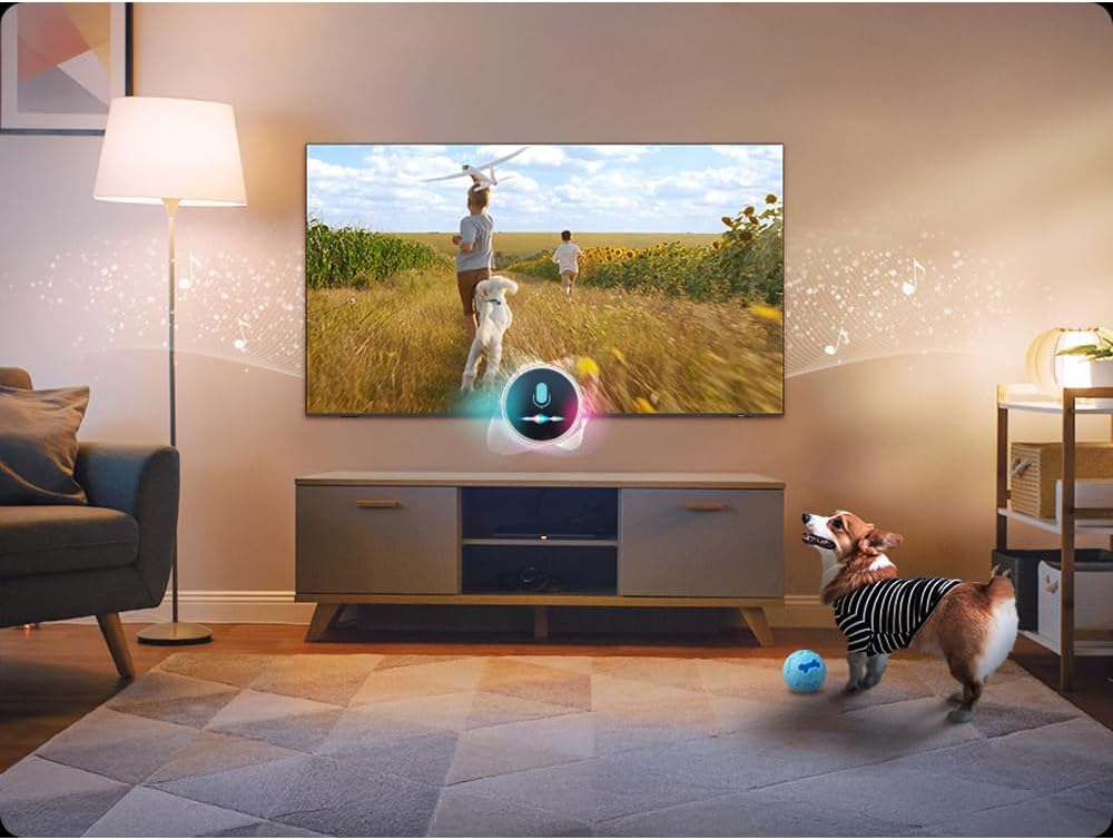 Samsung QN100QN80FFXZA 100 inch Neo QLED 4K QN80F Vision AI Smart TV (2025) Vision AI, HDR10+ Bundle with CPS Exclusive 1-Year Protection & Deco Gear Complete Home Theater Beginner's Guidebook