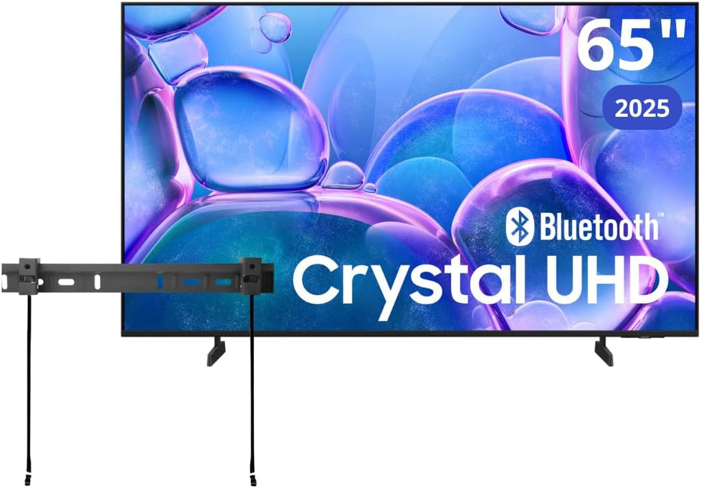 Samsung 65' Class Crystal UHD U7900F (2025) 4K Smart TV HDR 10+ Motion Xcelerator Bluetooth Bixby, Alexa, Google Assistant with Wall Mount(Renewed)