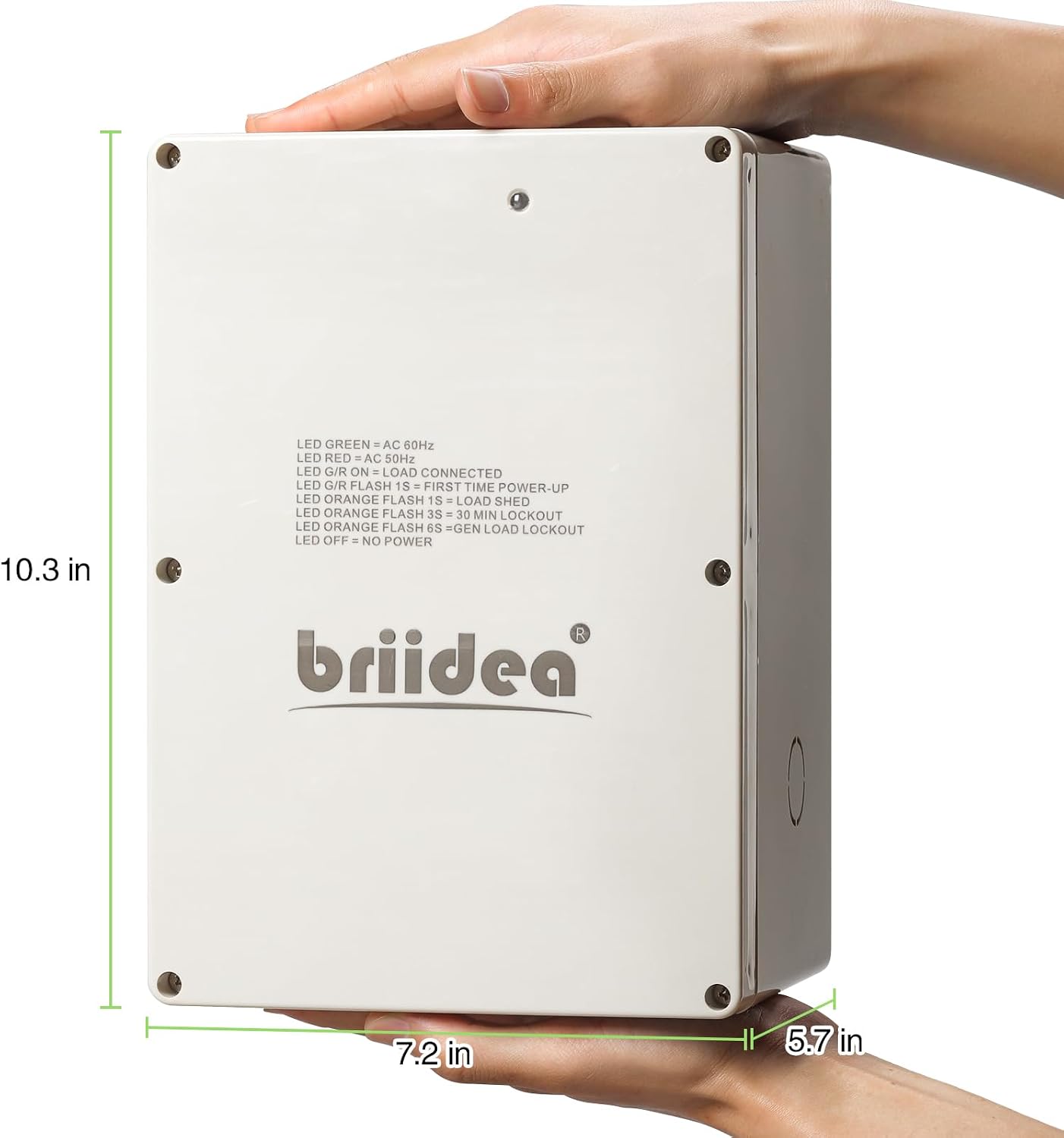 100 Amp Smart Management Module (SMM), Briidea Load Management Device, Replaceable/Compatible with Generac 7006, Protects Generator from Overload, Gray