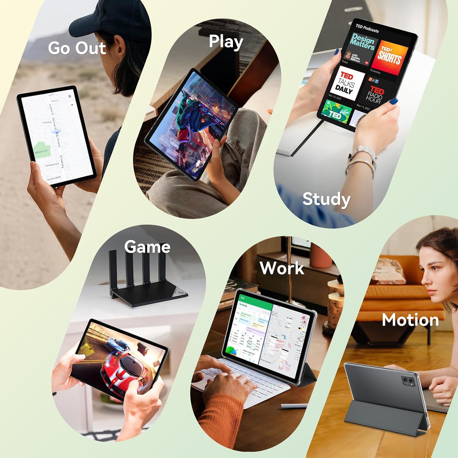 Tablet, 2026 Lastest Android 16 Tablet with Keyboard & Mouse, 10 inch Tablets, 24GB RAM 256GB ROM (2TB Expand), Octa-Core Gaming, 5G WiFi , Widevine L1 FHD, GPS, 2-in-1 Laptop Bundle for Work/School