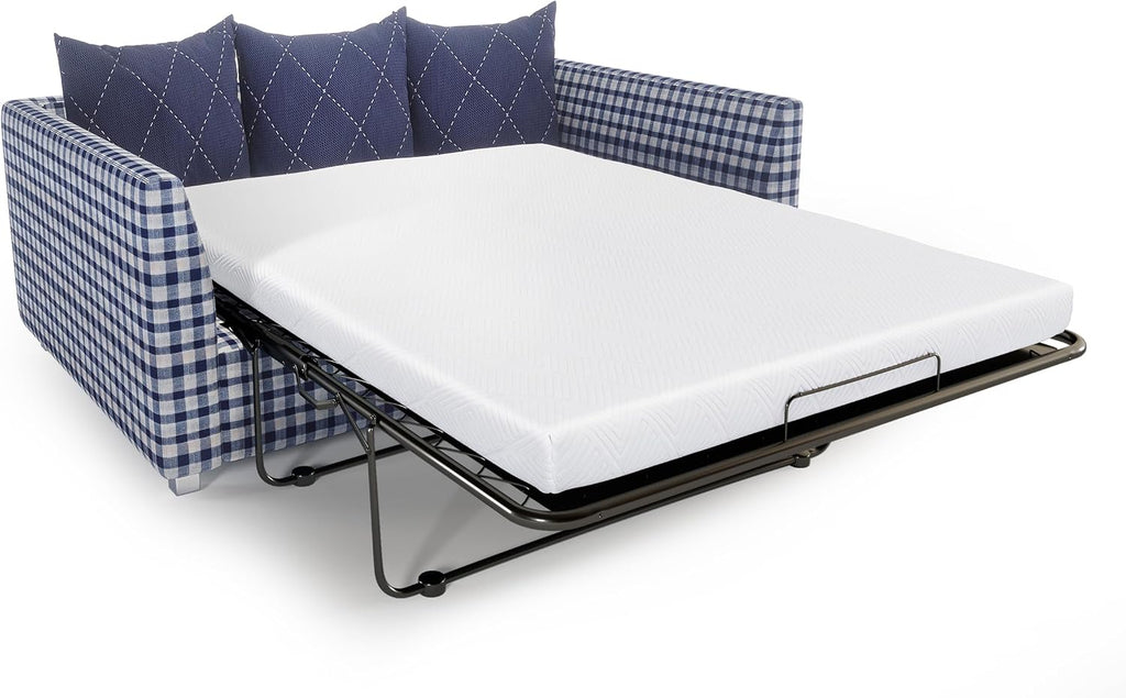 4.5 Inch Memory Foam Sofa Bed Replacement Mattress for Twin Size Sleeper | Oeko-TEX| CertiPUR-US Certified | Washable Cover(Sofa Not Included)