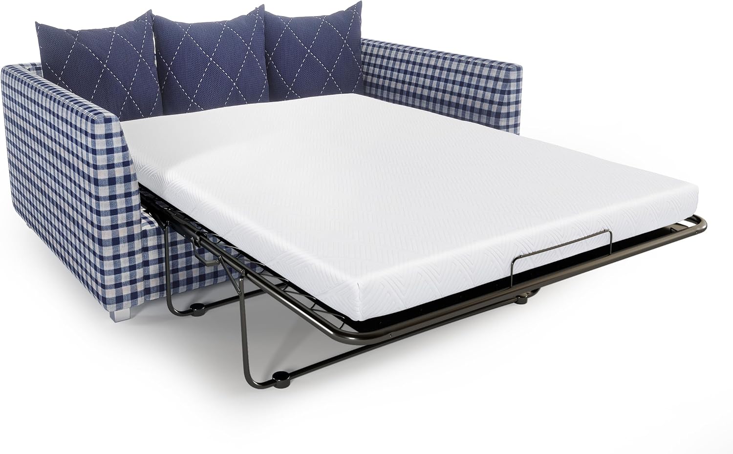 4.5 Inch Memory Foam Sofa Bed Replacement Mattress for Twin Size Sleeper | Oeko-TEX| CertiPUR-US Certified | Washable Cover(Sofa Not Included)