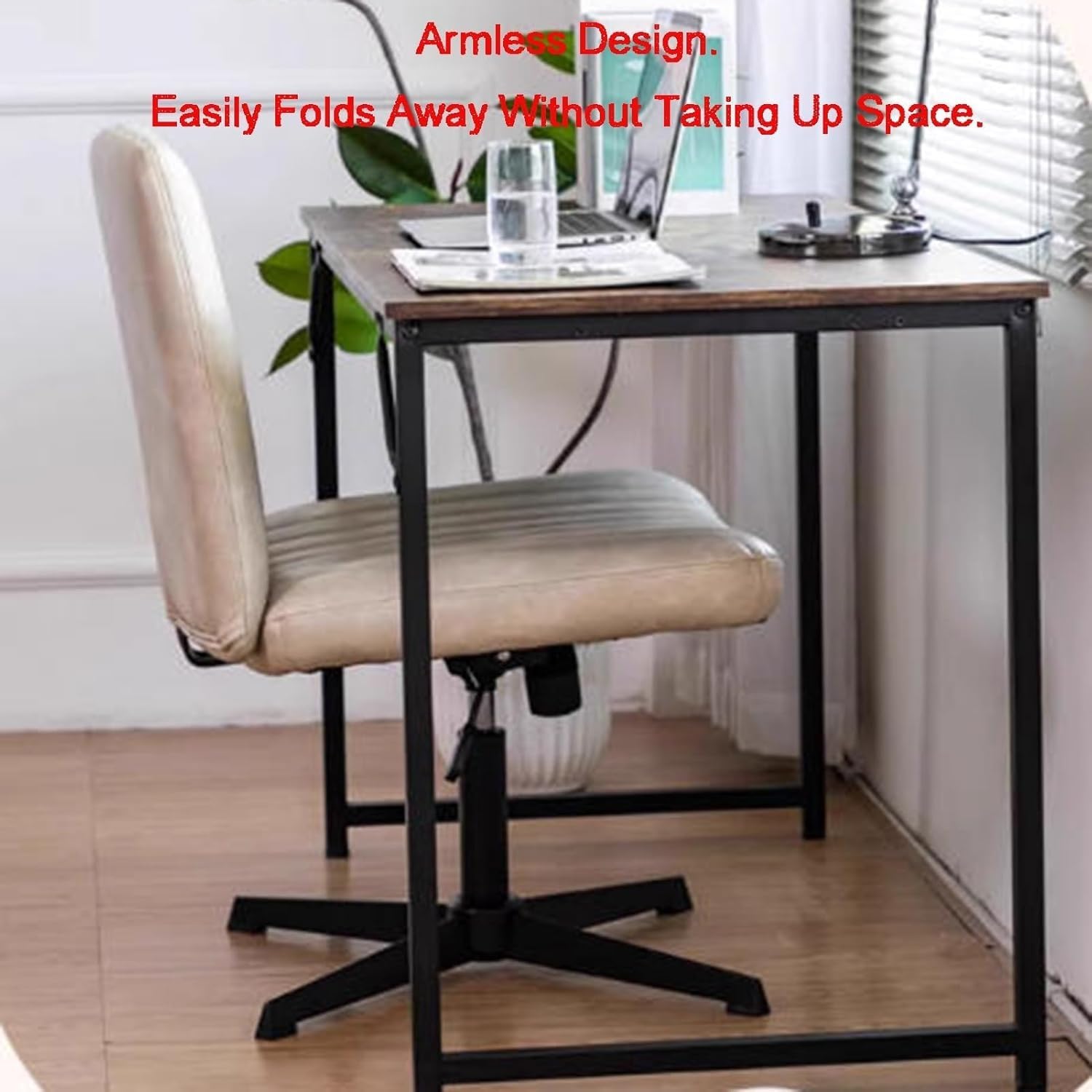 Video Gaming Chair Height Adjustable Computer Desk Comfortable Lumbar Support 400LBS Capacity Adults and Teens(Color1)
