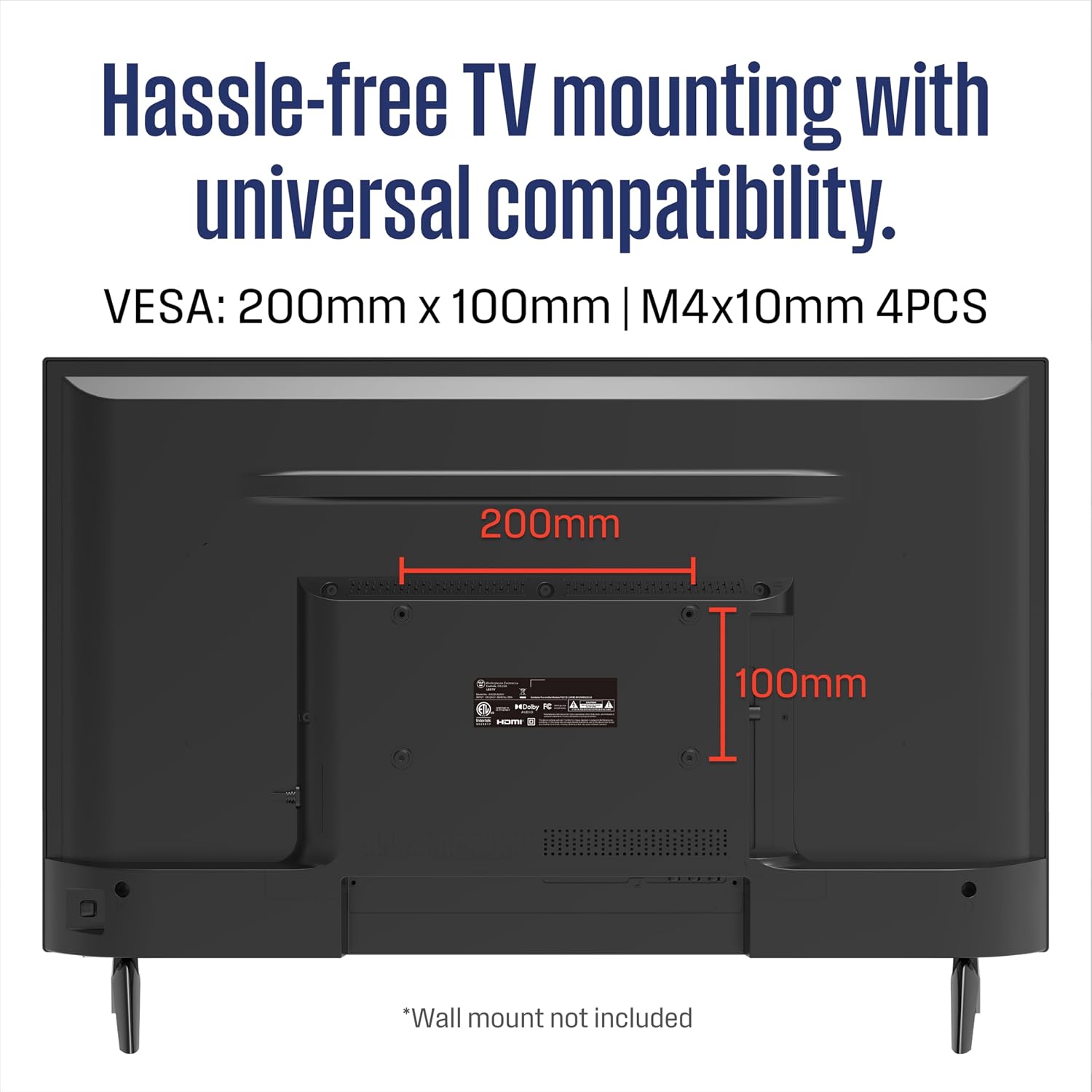Westinghouse 32-inch Smart TV, HD Xumo TV with Voice Remote, Flat Screen Television w/Dolby Atmos, Bluetooth, Apple AirPlay, Wi-Fi & Mobile Connectivity