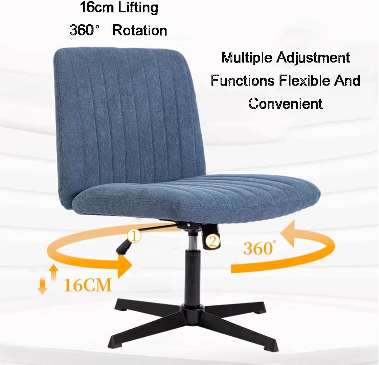 Video Gaming Chair,Height Adjustable Computer Desk Chair,Comfortable Lumbar Support, 400LBS Capacity,for Adults and Teens(Color4)