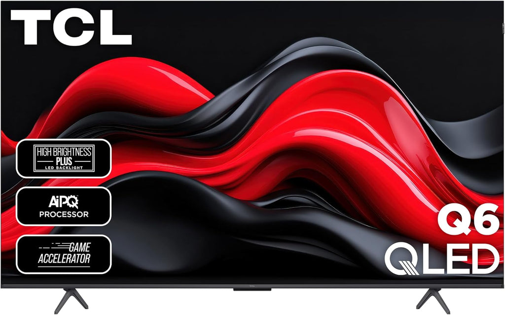 TCL 55-Inch Class Q65 QLED 4K Smart TV with Fire TV (55Q651F, 2024 Model), Dolby Vision and Atmos, HDR PRO+, Alexa Built-in with Voice Remote, Apple AirPlay 2 Compatibility, Streaming Television