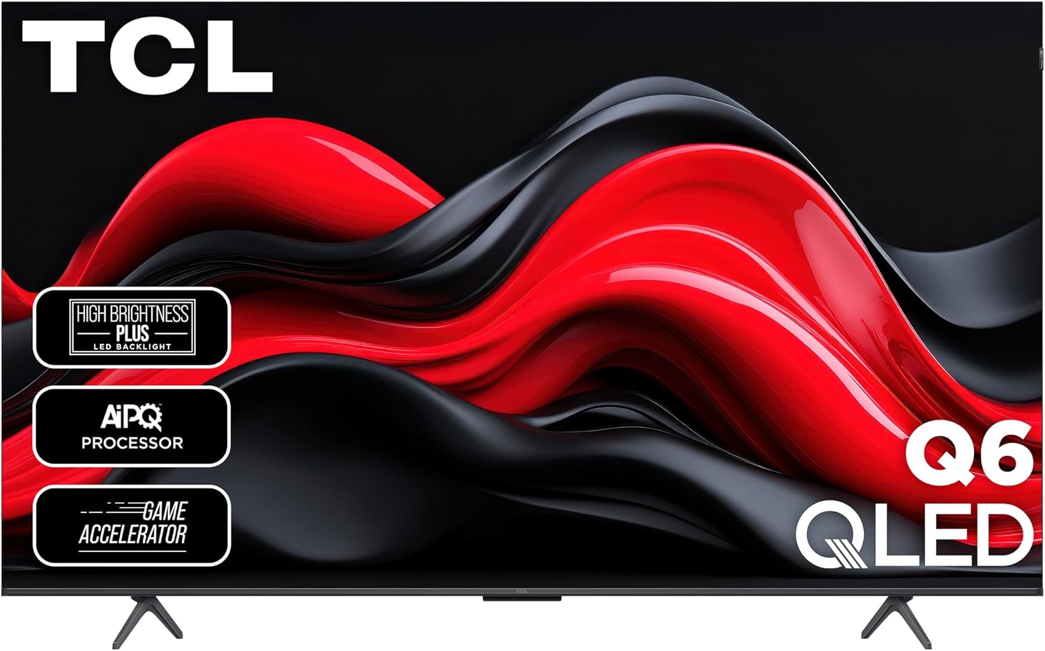 TCL 55-Inch Class Q65 QLED 4K Smart TV with Fire TV (55Q651F, 2024 Model), Dolby Vision and Atmos, HDR PRO+, Alexa Built-in with Voice Remote, Apple AirPlay 2 Compatibility, Streaming Television