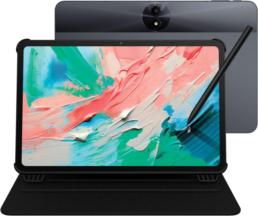 TCL NXTPAPER 11 Gen 2 Android Tablet, 11' Drawing Pad & Digital Notebook, Stylus & Flip Case Included, NXTPAPER 4.0 Display, Android 15, AI Tools, 8+8GB RAM, 128GB Storage, 8000mAh Battery, Gray