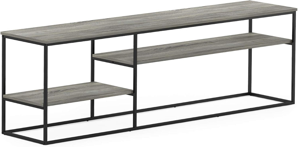 Furinno Moretti Modern Lifestyle TV Stand, French Oak Grey