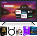 Roku 40-Inch Select Series Full HD Smart TV Bundle – 1080p LED Display, Dolby Audio, Compatible with Alexa, Voice Remote, Bluetooth Mode, w/AUX HDMI Cable, CPS 1-Year Protection Plan + Streaming kit