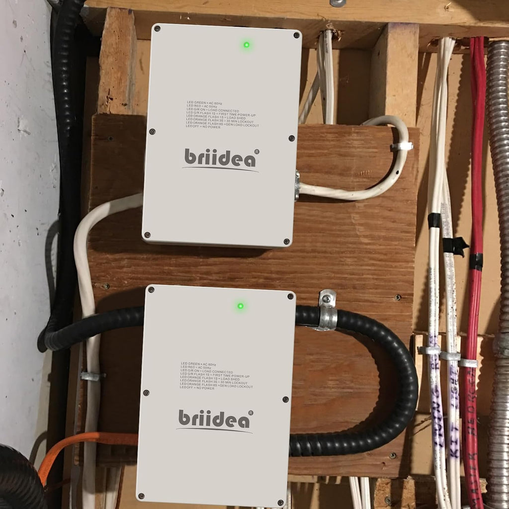 100 Amp Smart Management Module (SMM), Briidea Load Management Device, Replaceable/Compatible with Generac 7006, Protects Generator from Overload, Gray