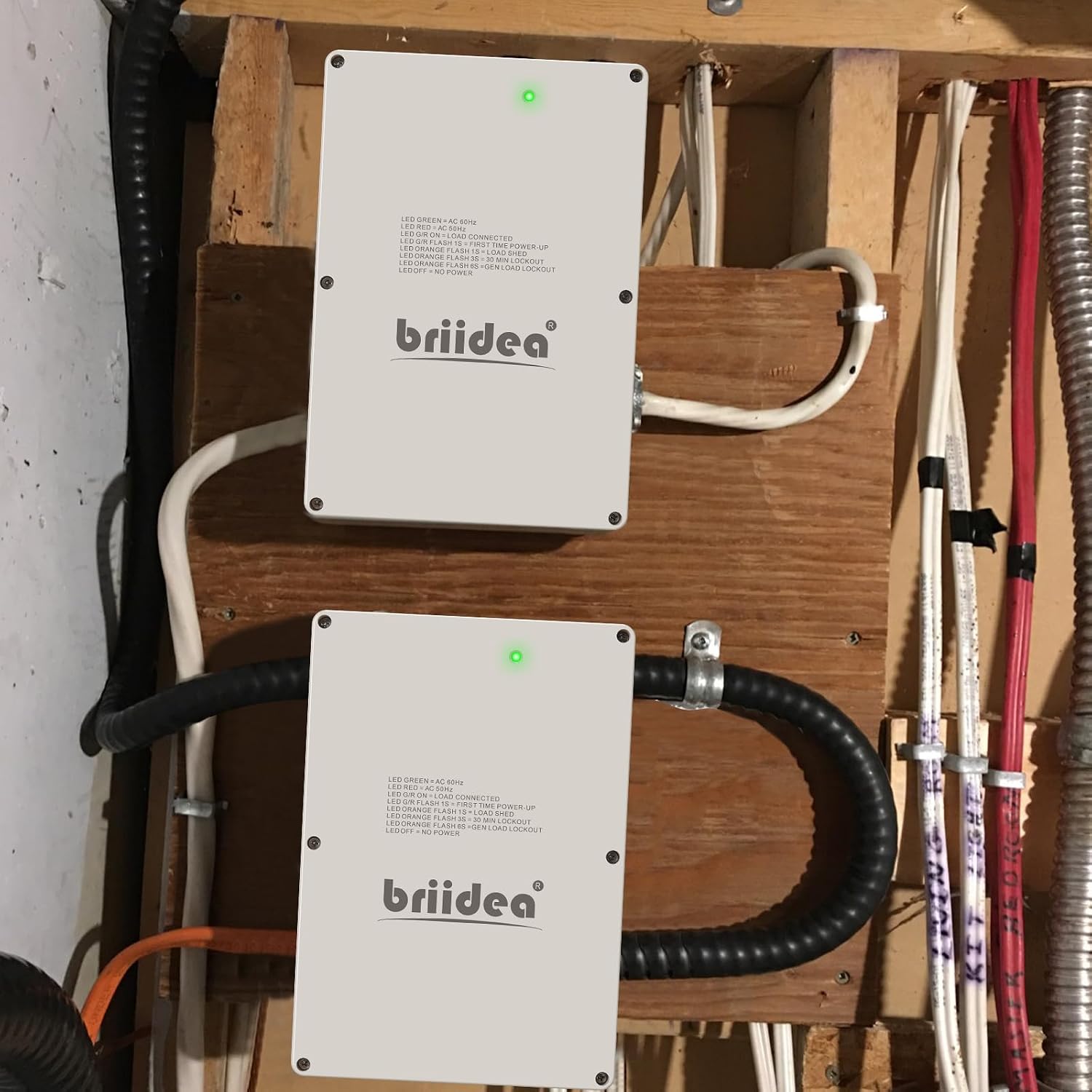 100 Amp Smart Management Module (SMM), Briidea Load Management Device, Replaceable/Compatible with Generac 7006, Protects Generator from Overload, Gray