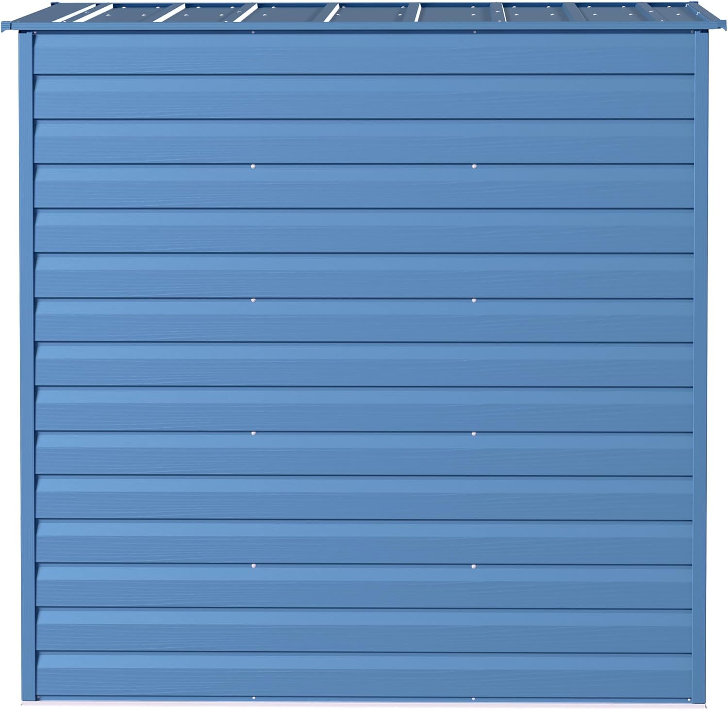 Arrow Sheds 6' x 4' Outdoor Steel Storage Shed, Blue