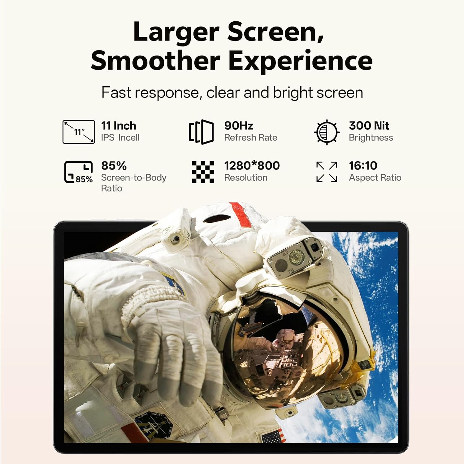 Android 16 Tablet, 2025 Upgraded 11 inch Android Tablets with Keyboard, 20GB+128GB+1TB Expand, Support Face Unlock+Widevine L1 Supported, Octa-Core CPU,Dual WiFi, Dual Camera,8800mAh Battery, Silver